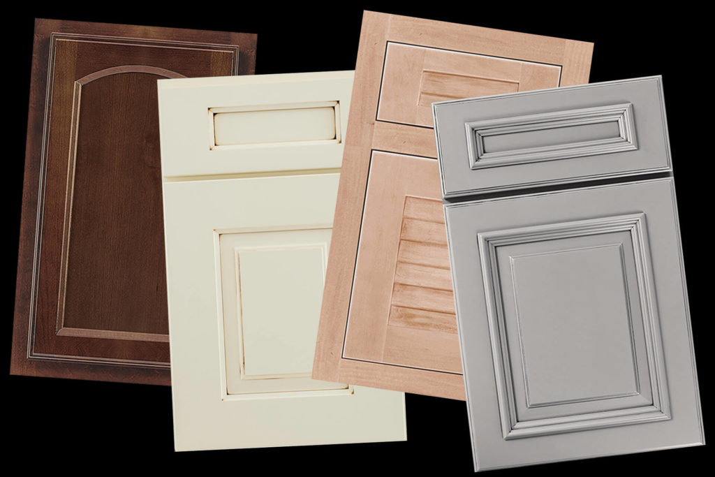 Examples of various cabinet door styles